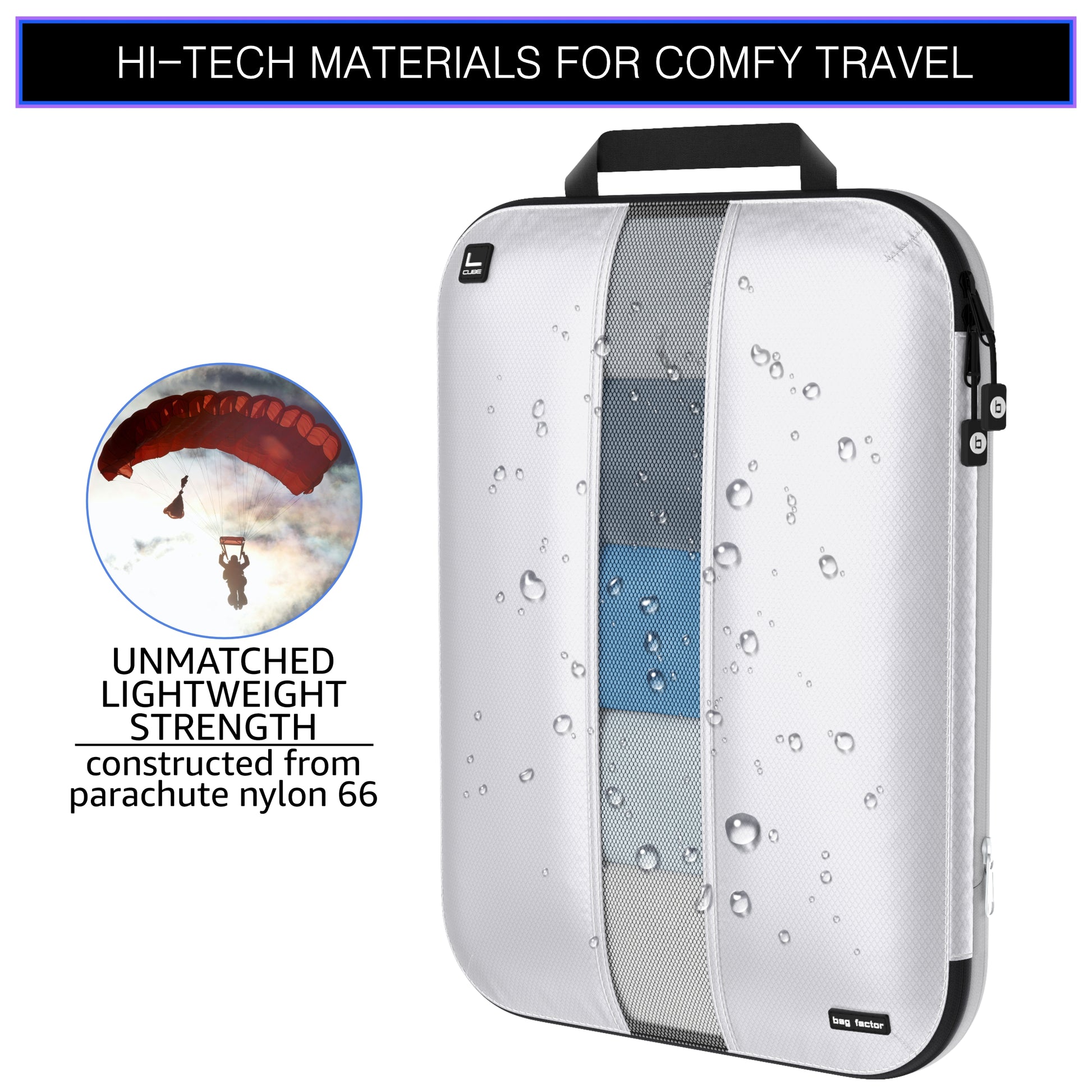 Premium Ultra Lightweight Compression Packing Cubes for Backpacking