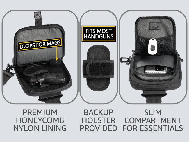 concealed weapon sling bag