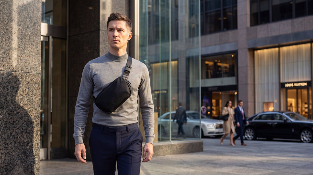 Urban Core Sling Plus 2.5L iPad Mini Sling Bag & Minimalist Crossbody for Tablet-Ready EDC