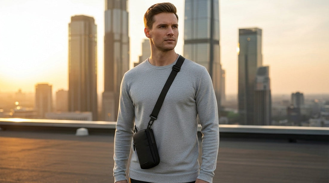 Best Designer Phone Sling Bag Crossbody at Budget Price (Black)