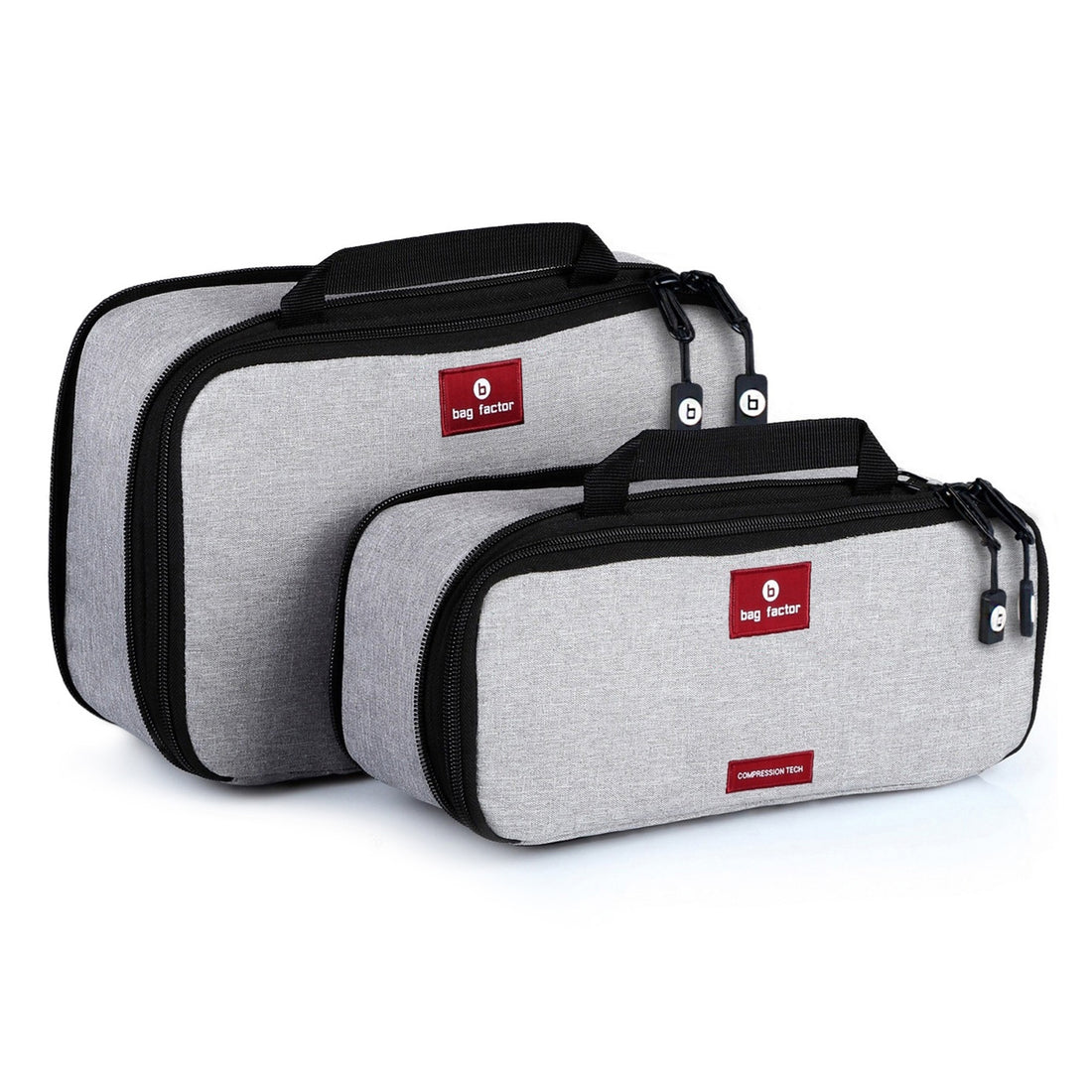 Basic Packing Cubes vs Double-Sided Compression Packing Cubes.