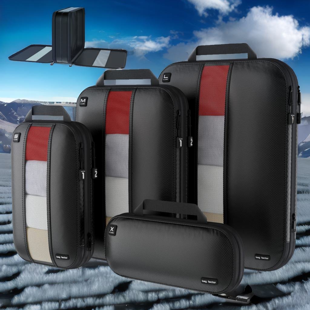 Packing for a One-Day Trip with the Best Compression Packing Cubes and Double-Sided Packing Cubes