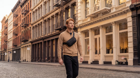 Max Kremen Designer Small 1L Sling Bag Crossbody EDC