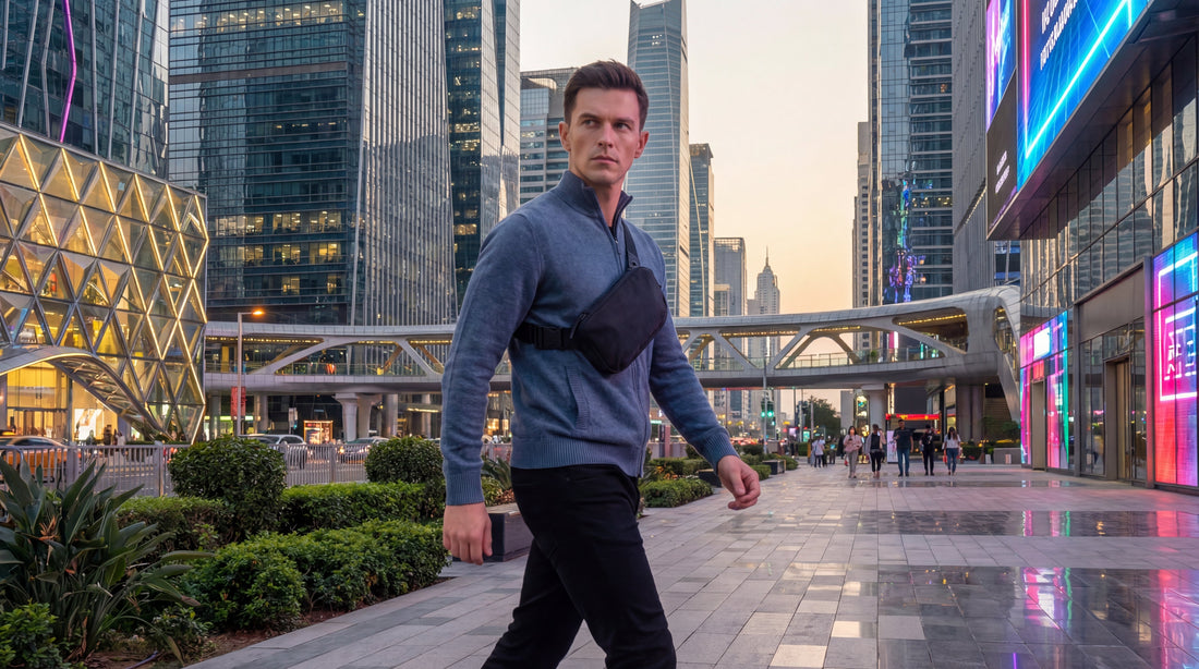 Max Kremen Sling Bag Crossbody EDC for City Pros