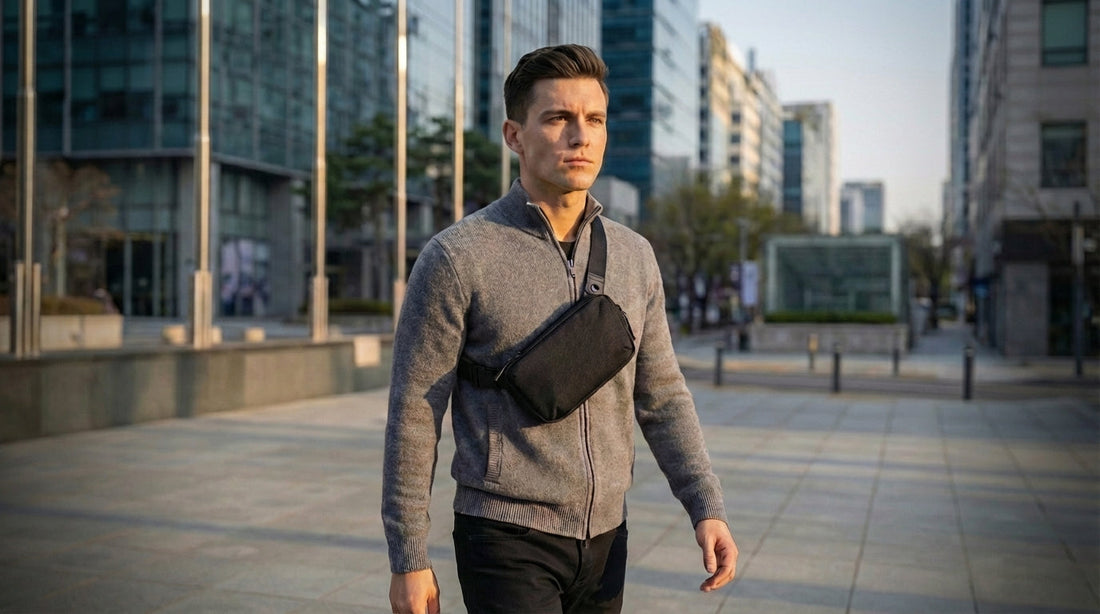 Small Sling Bag for Men Crossbody EDC