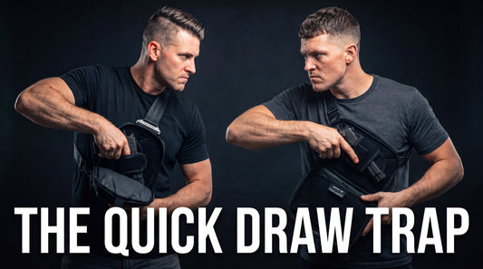 Quick-Draw Concealed Carry Crossbody Sling Bags CCW