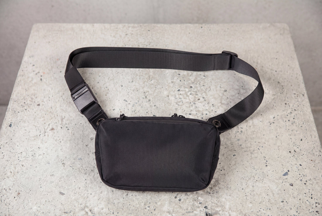 Small Urban Sling Bag EDC Crossbody 1L Max Kremen 