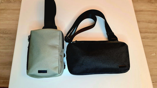 Sling Bag vs. Innovative Crossbody Sling Bag from Bag Factor: How to Wear a Crossbody Sling