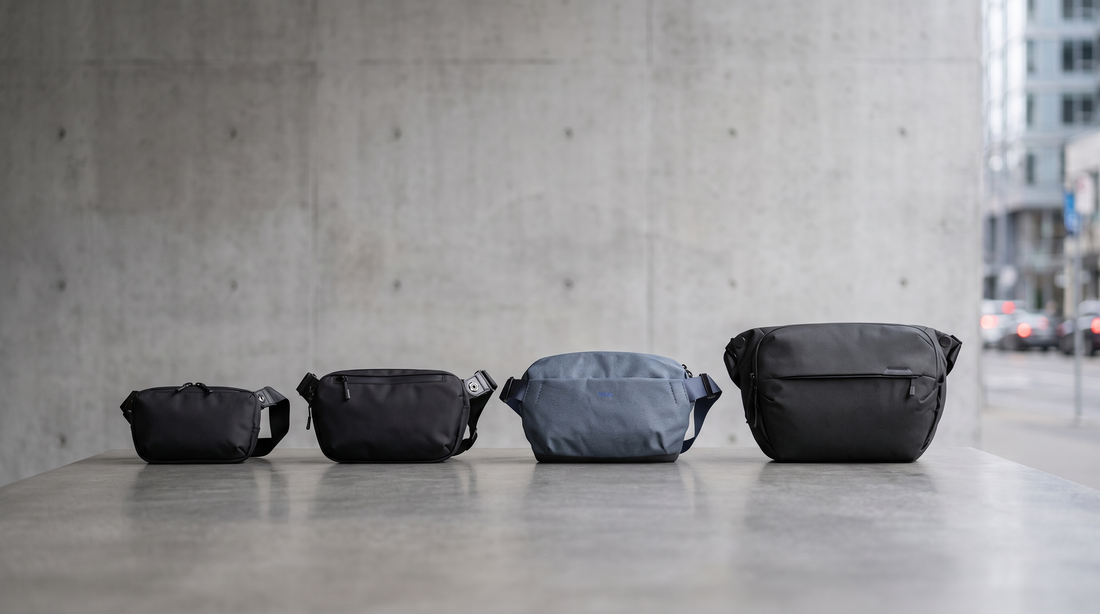 Sling Bag Size Guide 1L to 10L