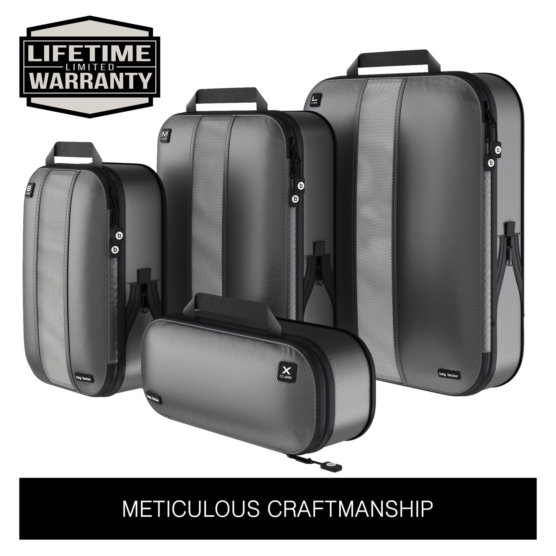 Compression Travel Packing Cubes Ultralight Waterproof Lifetime Warranty