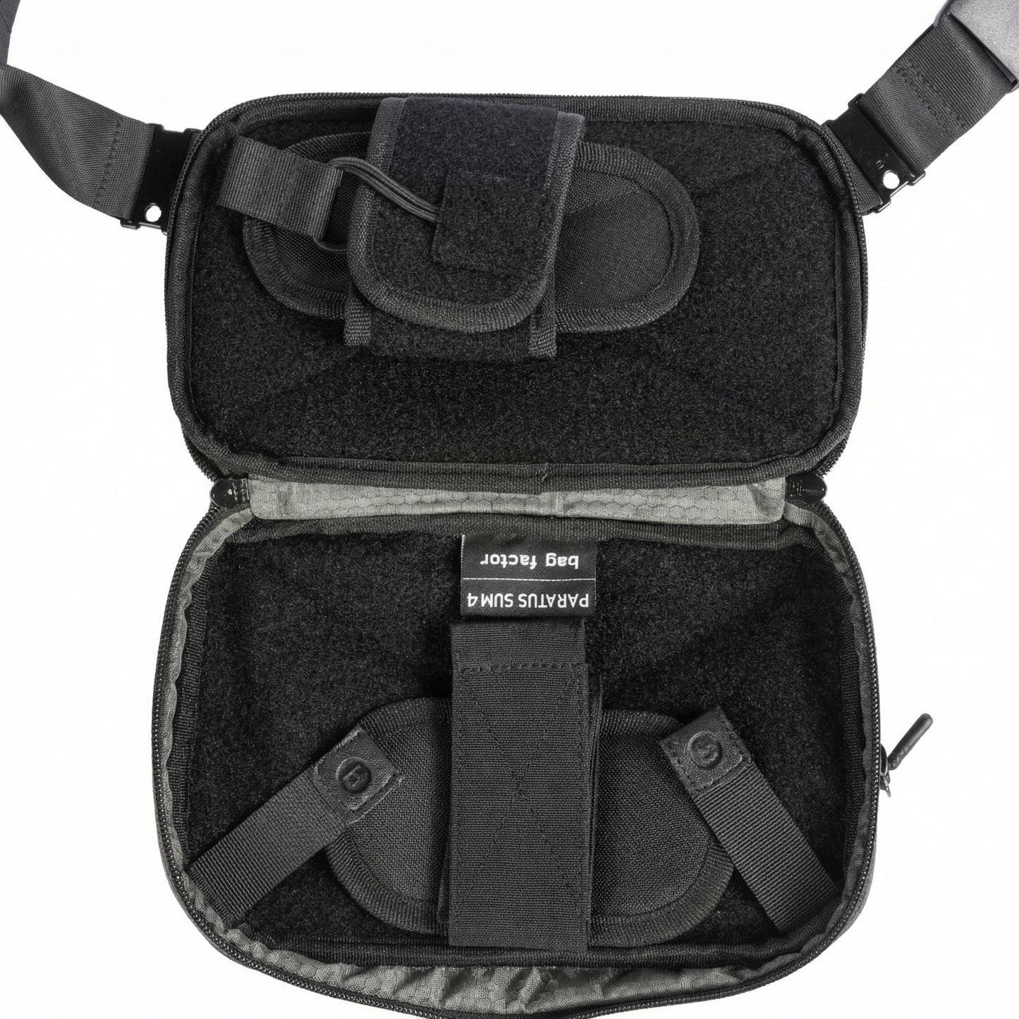 Paratus Sum 4 Discreet CCW Crossbody Sling Bag with Quick Draw Tactical Concealed Carry EDC | Bag Factor with Holster and IWB adapter
