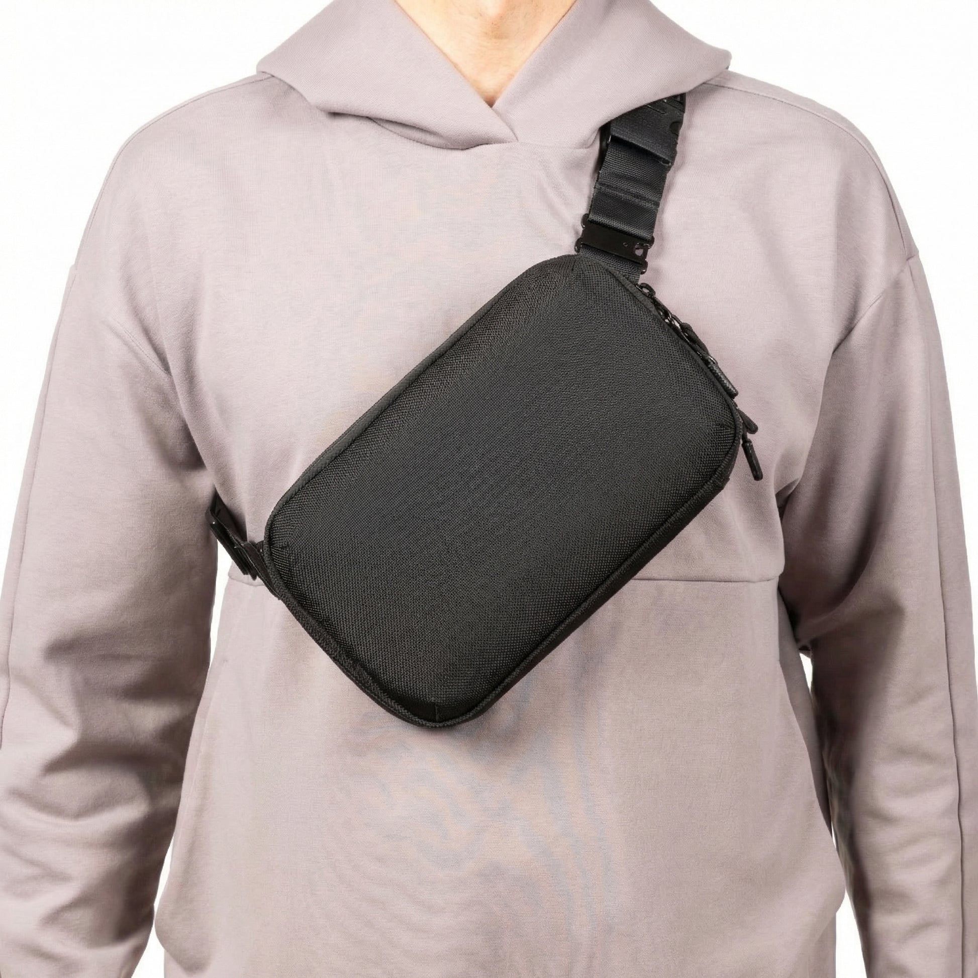 Paratus Sum 4 Discreet CCW Crossbody Sling Bag with Quick Draw Tactical Concealed Carry EDC  Bag Factor for Men and Women Slim Profile