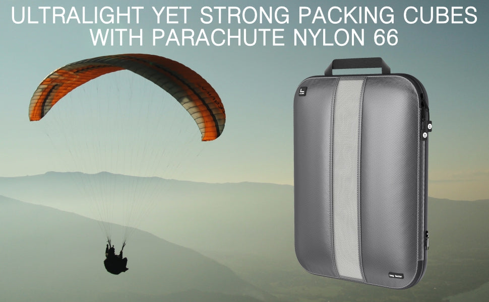 best compression packing cubes made of parachute nylon