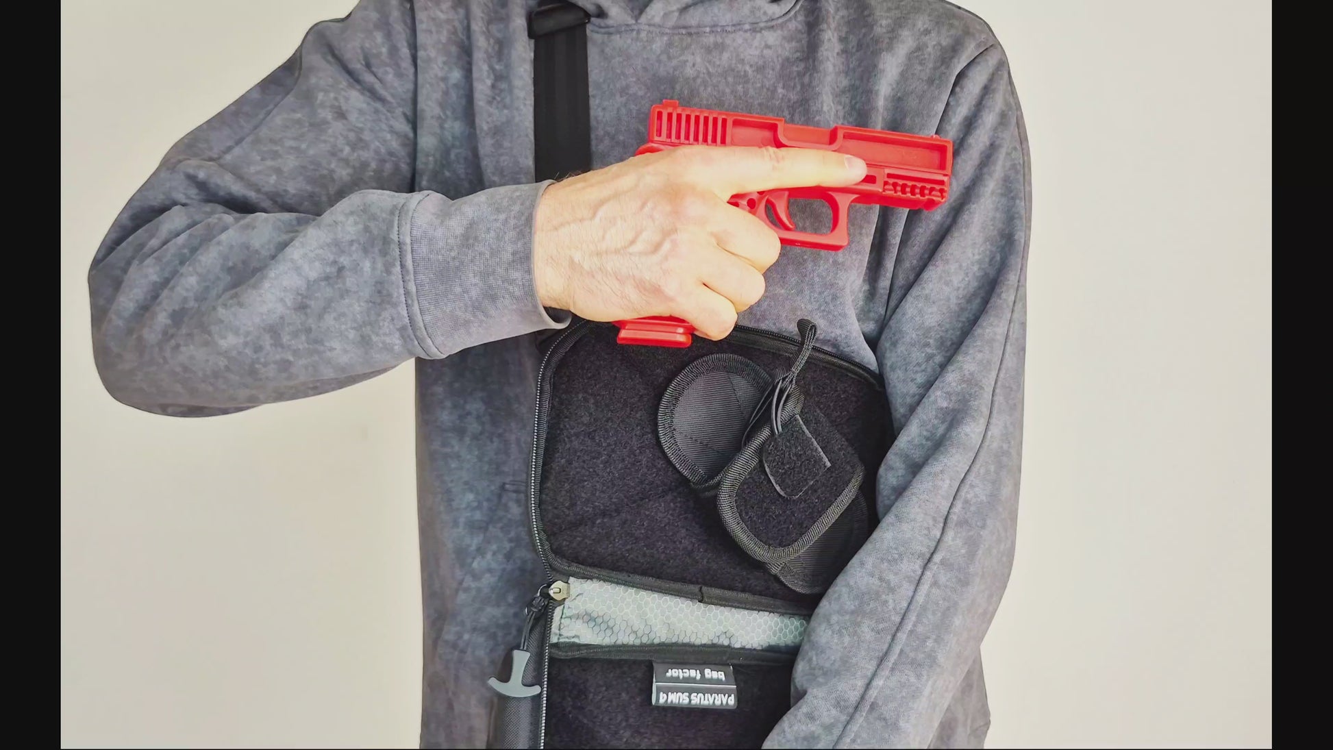 Paratus Sum 4 Tactical Concealed Carry Crossbody Sling Bag EDC CCW