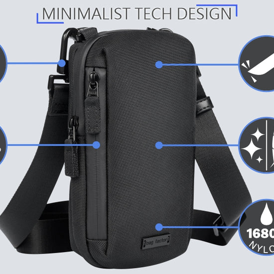 phone sling bag crossbody edc minimalist 2 by Bag Factor